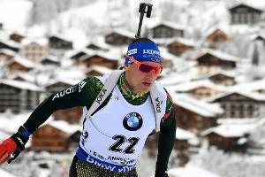 Biathlon: Lesser im Massenstart auf Platz drei