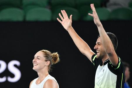 Kroate Pavic gewinnt im Mixed zweiten Titel in Melbourne