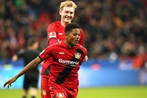 Leverkusen rückt dank Bailey und Wendell wieder auf Platz zwei