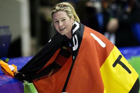 Eisschnellläufer um Pechstein als erste DOSB-Delegation nach Südkorea