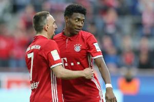 Alaba hofft auf Vertragsverlängerung für Ribery