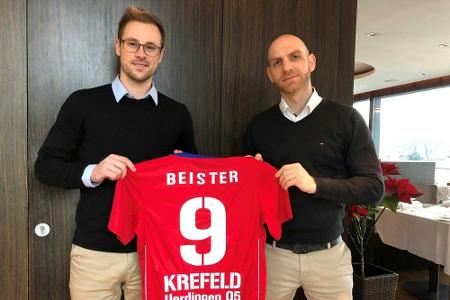 Regionalligist Uerdingen verpflichtet Ex-Profi Beister
