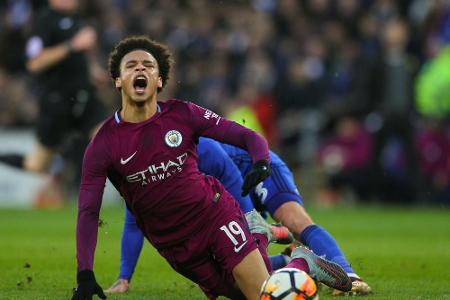 ManCity: Sane fällt bis zu sechs Wochen aus