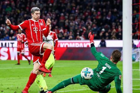 TORSCHÜSSE - Lewandowski: 71