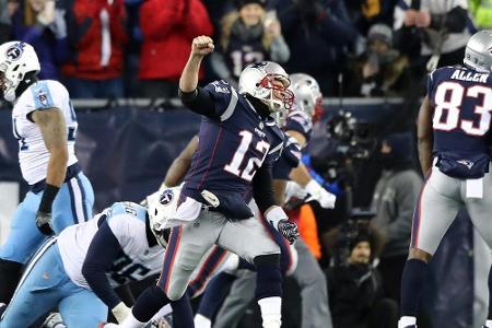 NFL: Patriots und Eagles im Play-off-Halbfinale - Steelers verlieren