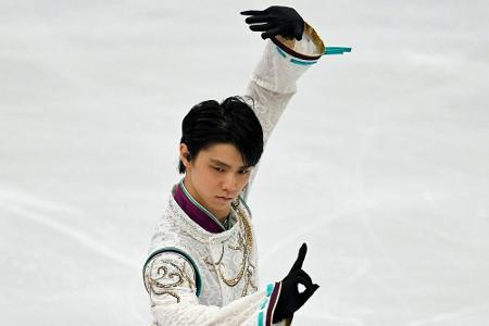 Eiskunstlauf: Olympiasieger Hanyu wieder im Training
