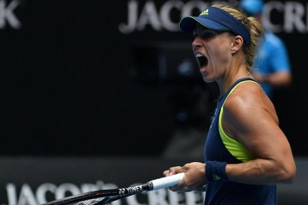Kerber deklassiert Keys und trifft im Halbfinale auf Halep