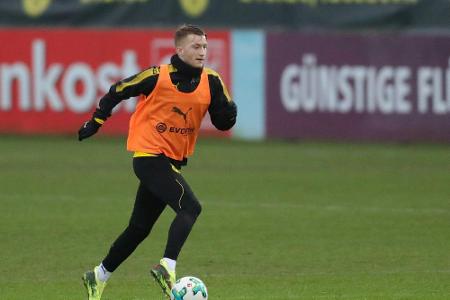 Reus zurück im Dortmunder Mannschaftstraining