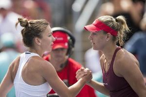 Kerber Favoritin im Halbfinale gegen Halep