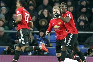 3:0 gegen Stoke City: Manchester United verkürzt Abstand zu Spitzenreiter ManCity