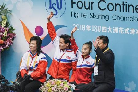 Four-Continents: Rang drei für nordkoreanische Paarläufer
