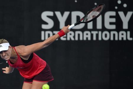 Kerber kämpft sich in Sydney ins Achtelfinale - Kohlschreiber raus