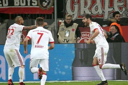 Bayern siegt auch ohne Torjäger Lewandowski