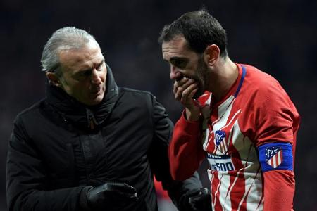Atletico-Ass Godin verliert drei Vorderzähne