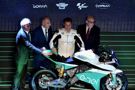 Elektrobikes der MotoE-Serie vorgestellt