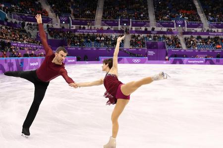 Kanadas Eiskunstläufer bauen Führung aus