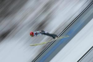 Kombinierer mit guten Trainingssprüngen in Pyeongchang