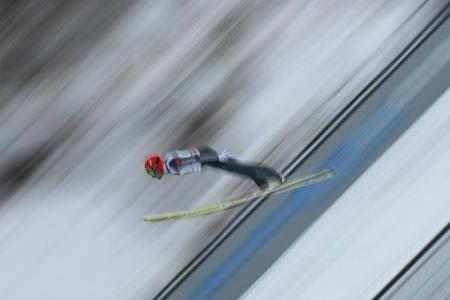 Kombinierer mit guten Trainingssprüngen in Pyeongchang