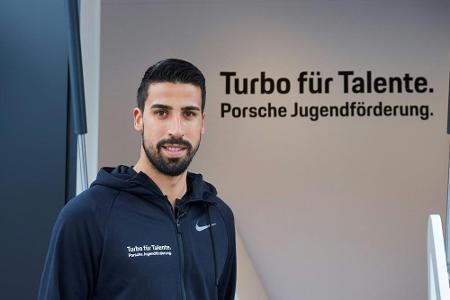 Sami Khedira ist Botschafter der Porsche-Jugendförderung