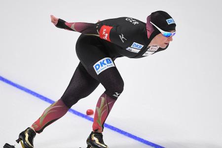 Pechstein über 3000 Meter gegen Mitfavoritin