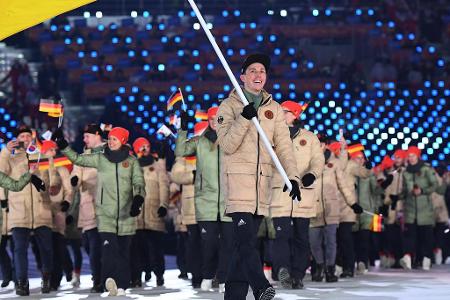 Frenzel nach Einlauf-Zeremonie sichtlich gerührt