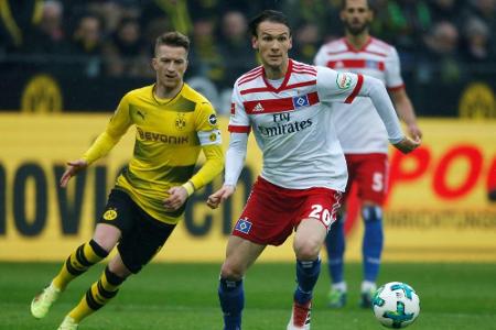 HSV wohl ohne Ekdal gegen Leverkusen