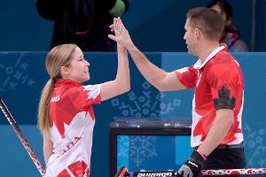 Kanada als erstes Team im Mixed-Finale der Curler