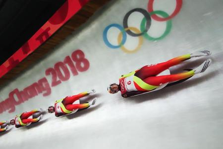 Doppel-Führung für deutsche Rodlerinnen