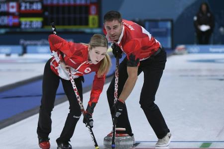 Kanada und Schweiz im Mixed-Doubles-Finale