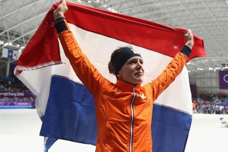 Niederländerin Wüst schreibt Olympia-Geschichte