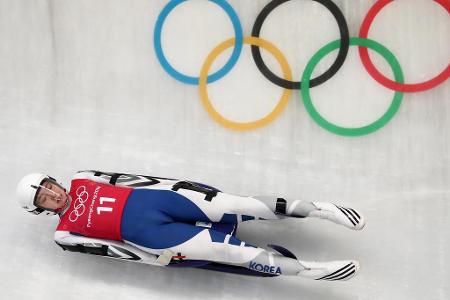 Deutsche Koreanerin rodelt für den Gastgeber