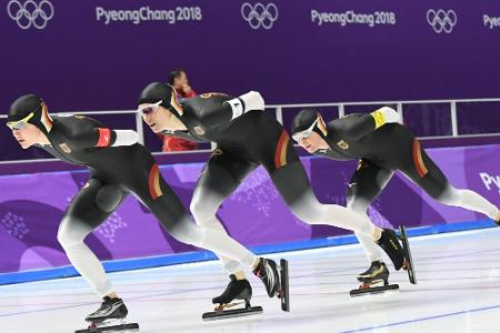 Eisschnelllauf: Frauen-Team um Pechstein verliert Rennen um Platz fünf