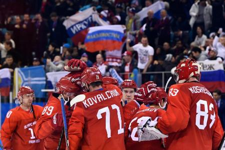 Goldfavorit Russland als erstes Team im Viertelfinale