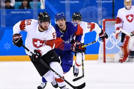 Erste Klatsche für Südkorea - 0:8 gegen die Schweiz