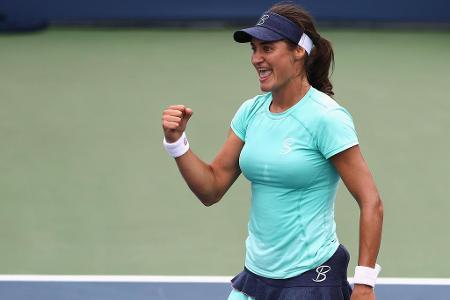 Mit Doppelfehlern hat Monica Niculescu hingegen gar keine Probleme. Im Gegenteil: Von allem Spielerinnen der Tour mit mindes...