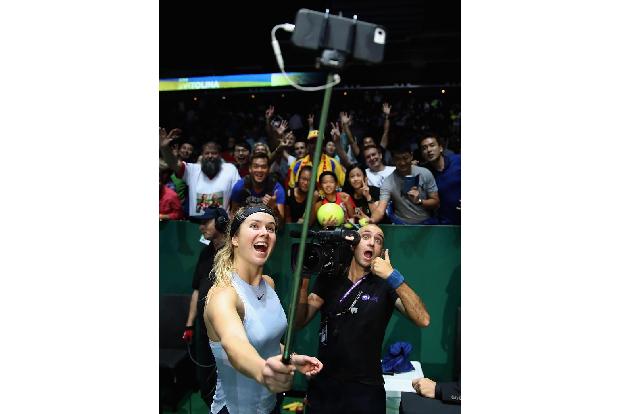 19 Turniere bestritt Elina Svitolina 2017, fünfmal triumphierte die Ukrainerin. Als Verliererin ging sie in einem Endspiel n...