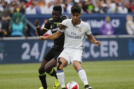 Zinédine Zidane schwört auf seinen Youngster Marco Asensio. Nur eine Muskelverletzung zog den Spanier zuletzt aus den Verkeh...