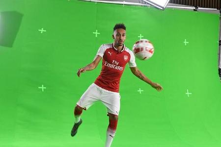 ... einmal in Aktion.