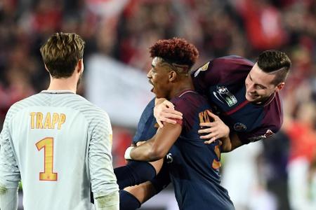 Ligapokal: Draxler und Trapp feiern Triumph mit Paris St. Germain