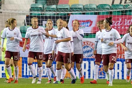 Frauenpokal: Bayern feiern Schützenfest, Potsdam bezwingt Frankfurt