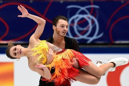 Olympia-Zweite Papadakis/Cizeron nach Kurztanz vorn - Lorenz/Polizoakis 17.