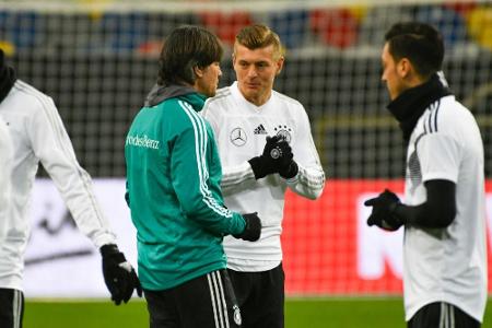 Start ins WM-Jahr: Löw mit sieben Weltmeistern gegen Spanien