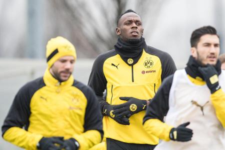 Bolt fokussiert und hochmotiviert