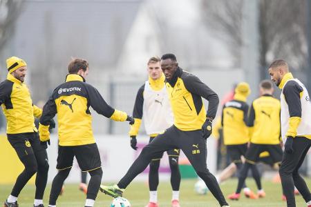 Beim Fünf-gegen-eins in der Mitte