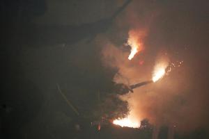 Mainz-Schalke: Neun Verletzte durch Pyrotechnik