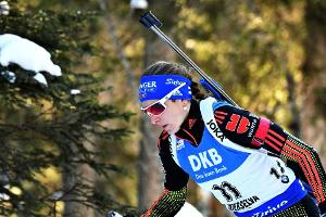 Biathlon: Hinz und Rees in der Single-Mixed-Staffel auf Rang elf