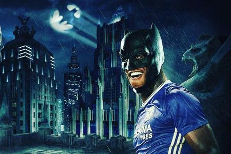 Immer wieder feiert sich Batshuayi in den sozialen Medien selbst als 'Batsman'. Wer's mag...