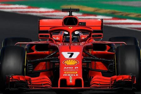 Formel-1-Tests: Räikkönen der Schnellste, Hamilton sammelt Runden