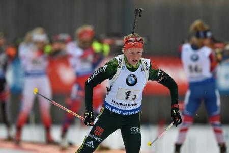 Biathlon: Hildebrand denkt über Karriereende nach