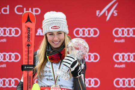Shiffrin: Emotionales Wiedersehen mit Krebspatientin Emma
